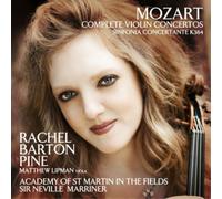 Wolfgang Amadeu Rachel Barton Pine: Complete Violin Conce (CD) (Importación USA)