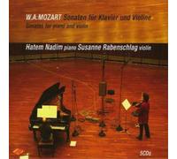 Wolfgang Amadeu Sonatas for Piano and Violin (Nadim, Rabe (CD) (Importación USA)