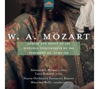 Wolfgang Amadeu W. A. Mozart: Adagio and Fugue KV546/Sinf (CD) (Importación USA)