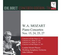 Wolfgang Amadeu W.A. Mozart: Piano Concertos Nos. 15, 24 (CD) (Importación USA)