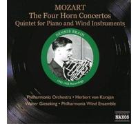 Mozart, W.A. – 4 conciertos para trompa; Quinteto para piano e instrumentos de viento – NAXOS