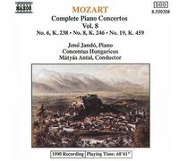 Wolfgang Amadeus Moz Complete Piano Concertos Vol.8 - Moz (CD) (Importación USA)