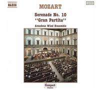 Wolfgang Amadeus Moz Mozart: Serenade No. 10, 'Gran Parti (CD) (Importación USA)