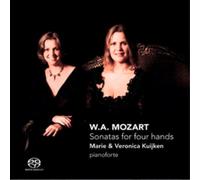 Wolfgang Amadeus Moza W. A. Mozart: Sonatas for Four Han (CD) (Importación USA)