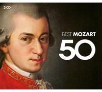 Wolfgang Amadeus Mozart 50 Best Mozart (CD) Box Set (Importación USA)