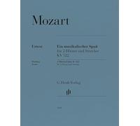 Wolfgang Amadeus Mozart: A Musical Joke KV 522 - Urtext Trio Score - Henle Verlag (HN 3430)