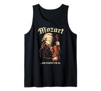 Wolfgang Amadeus Mozart Album Logo, Compositor de música clásica Camiseta sin Mangas