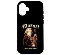 Wolfgang Amadeus Mozart Album Logo, Compositor de música clásica Carcasa para iPhone 16
