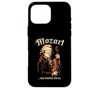 Wolfgang Amadeus Mozart Album Logo, Compositor de música clásica Carcasa para iPhone 16 Pro MAX