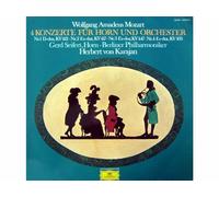 Wolfgang Amadeus Mozart, Berliner Philharmoniker, Gerd Seifert, H. Von Karajan - 4 Konzerte für Horn und Orchester KV 412, 495, 417, 447 [Vinyl LP record] [Schallplatte]