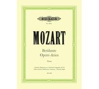 Wolfgang amadeus mozart : beruhmte opern-arien - tenor voice and piano - recueil