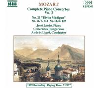 Wolfgang Amadeus Mozart Complete Piano Concertos Vol. 2 (CD) (Importación USA)