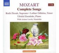 Wolfgang Amadeus Mozart Complete Songs (Ziesak, Odinius) (CD) (Importación USA)