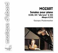 Wolfgang Amadeus Mozart (Composer),Georges Pludermacher (Piano) - Sonatas K330, 331 And 333, Allegro K312 (Pludermacher) By Wolfgang Amadeus Mozart (Composer),Georges Pludermacher (Piano) (2003-02-10)