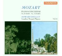 Wolfgang Amadeus Mozart (Composer),Howard Shelley (Piano) - Mozart: Piano Concertos Vol. 6 Nos. 21 & 22 By Wolfgang Amadeus Mozart (Composer),Howard Shelley (Piano) (1999-10-01)