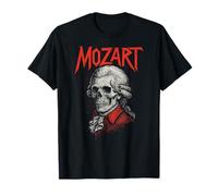 Wolfgang Amadeus Mozart Compositor de música clásica Death Metal Camiseta