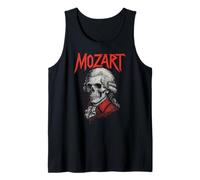 Wolfgang Amadeus Mozart Compositor de música clásica Death Metal Camiseta sin Mangas