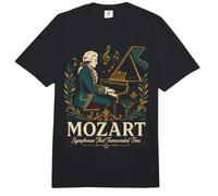 Wolfgang Amadeus Mozart Compositor Pianista Comfort Colors Adult Heavyweight T-Shirt
