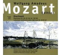 Wolfgang Amadeus Mozart Divertimenti - F-dur Kv 138 (CD) Album (Importación USA)