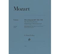 Wolfgang Amadeus Mozart: Divertimenti K. 136-138 - Conductor's Score - Henle Urtext Edition (HN 3420)