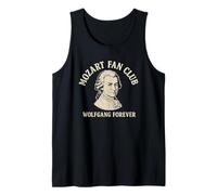Wolfgang Amadeus Mozart Fan Club Música clásica Camiseta sin Mangas