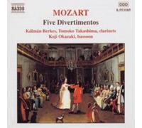 Wolfgang Amadeus Mozart Five Divertimentos (CD) Album (Importación USA)