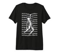 Wolfgang Amadeus Mozart Funny Composer Partitura Músico Camiseta Premium