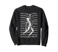 Wolfgang Amadeus Mozart Funny Composer Partitura Músico Sudadera