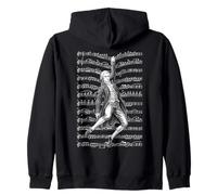 Wolfgang Amadeus Mozart Funny Composer Partitura Músico Sudadera con Capucha