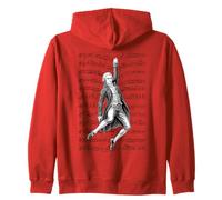 Wolfgang Amadeus Mozart Funny Composer Partitura Músico Sudadera con Capucha
