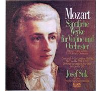 Wolfgang Amadeus Mozart , Josef Suk , Prague Chamber Orchestra - Sämtliche Werke Für Violine Und Orchester - Eurodisc - 85 962 XK