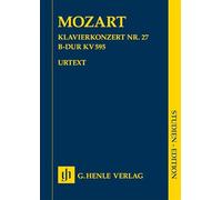 Wolfgang Amadeus Mozart: Klavierkonzert Nr. 27 B-dur - Study Score - Henle Verlag (HN 7534)