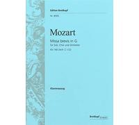Wolfgang amadeus mozart : missa brevis in g k.140