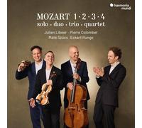 Julien Libeer – 1 · 2 · 3 · 4: Solo, Duo, Trio, Quartet
