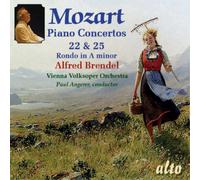 Mozart : Concertos pour piano n° 22 et 25. Brendel, Angerer.