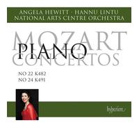 Angela Hewitt – Mozart: Conciertos para piano n.º 22 y 24 – CD – Hyperion