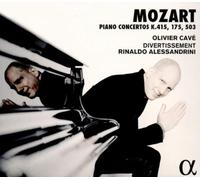 Rinaldo Alessandrini, Olivier Cavé – Mozart: Conciertos para piano K.415, K.175 y K.503