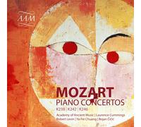 Wolfgang Amadeus Mozart Mozart: Piano Concertos: K238/K242/K246 (CD) Album