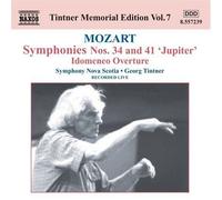 Mozart, W.a. - Tintner memorial édition.vol.7 mozart: symphonies nos. 34 and 41 (tintner editio