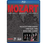 Wolfgang Amadeus Mozart / Old City String Quartet / Klein / Chen - Clarinet Horn String Quartets [USA] [Blu-ray]