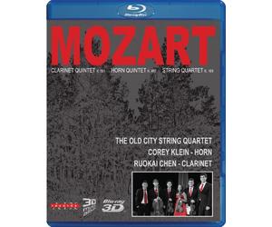 Wolfgang Amadeus Mozart / Old City String Quartet / Klein / Chen - Clarinet Horn String Quartets [USA] [Blu-ray]