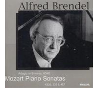 Alfred Brendel – Mozart: Sonatas para piano K.322, K.333 y K.457 – CD (Importación USA)