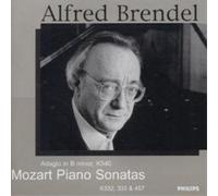 Alfred Brendel – Mozart: Sonatas para piano K.322, K.333 y K.457 – CD (Importación USA)