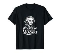 Wolfgang Amadeus Mozart Retrato Salzburgo Ópera Viena Clásico Camiseta gráfica económica