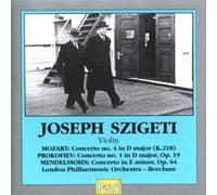 Wolfgang Amadeus Mozart/Serge S. Prokofieff/Felix Mendelssohn-Bartholdy - Ct Vln 4/Ct Vln 1/Ct Vln