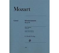 Wolfgang amadeus mozart : sonatas pour piano, volume ii - piano: Ausgabe ohne FS, Klavier zu zwei Händen; ; Tasteninstrumente; Klavier; Ausgabe ohne Fingersatz;