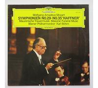 Wolfgang Amadeus Mozart: Symphonien No. 29 / No. 35 "Haffner" / Maurerische Trauermusik ~ Masonic Funeral Music / Wiener Philharmoniker, Karl Bohm