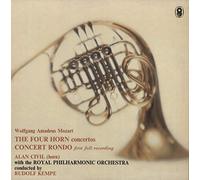 Wolfgang Amadeus Mozart - T 628 ALAN CIVIL Mozart 4 Horn Concertos/Rondo Kempe