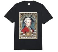 Wolfgang Amadeus Mozart Tarot Compositor Pianista Comfort Colors Adult Heavyweight T-Shirt