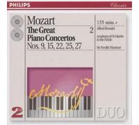 Wolfgang Amadeus Mozart The Great Piano Concertos (CD) Album (Importación USA)